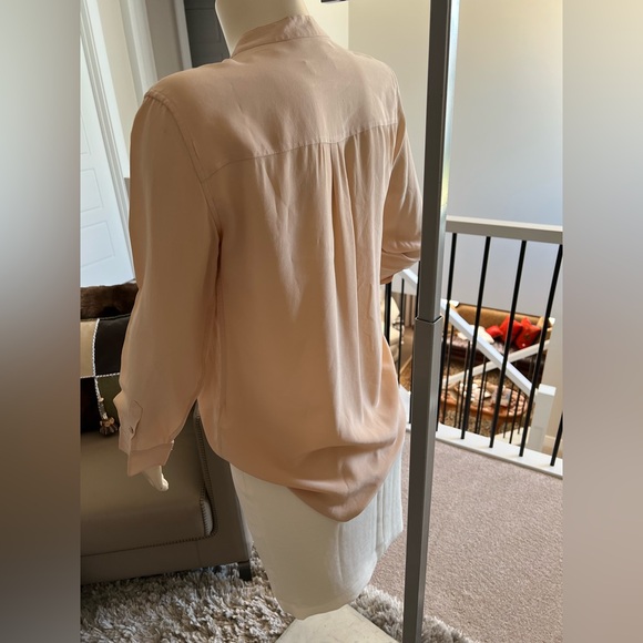 Equipment Femme Blush Pink Silk Blouse – Size Small - Picture 5 of 7